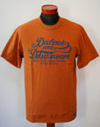 DELUXEWARE (デラックスウエア)　半袖Tシャツ　BRG-DD3A　"DELUXEWARE & DALEE'S"　オレンジ
