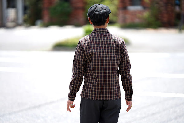 DALEE'S (ダリーズ)　長袖シャツ　"Romani (ロマーニ)"　...30s Boxy line shirt　マドラス