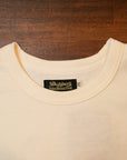 Dapper's (ダッパーズ)　ボーダーTシャツ　1247　"Three Lines Border Print Crewneck Tee"　クリーム/ネイビー