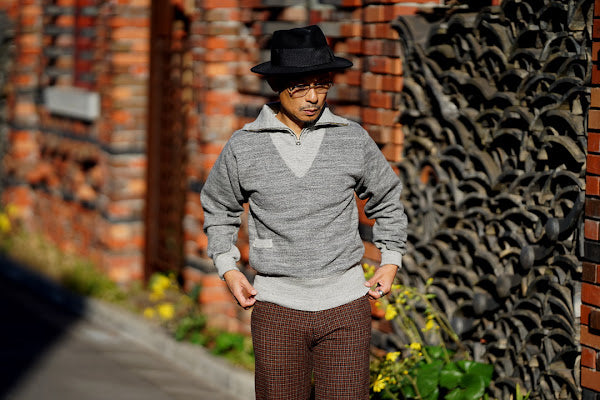 Dapper's (ダッパーズ)　ハイバックトラウザース　1600　"Classical Narrow Trousers Type Hi-Back"　ブリック/ブラック・クラシックチェック