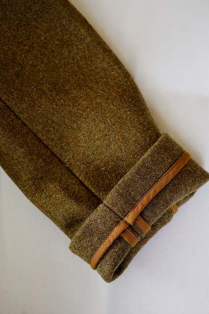 BUZZ RICKSON'S (バズリクソンズ)　ウールブランケットコート　BR15139　"OVERCOAT, SHORT, WOOL　Type M-1926"　オリーブ