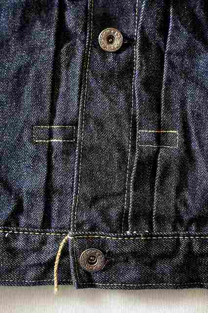BUZZ RICKSON'S (バズリクソンズ)　ジージャン　BR16041　"WORLD WAR II DENIM BLOUSE"　インディゴワンウォッシュ