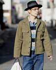 JELADO (ジェラード)　フィールドジャケット　CT03443　"CM43 HBT Field Jacket"　オリーブ