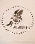 HELLER'S CAFE (ヘラーズカフェ)　半袖Tシャツ　HC-M74　"THE SEABEE ALLSTARS"　オフ