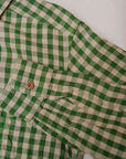 JELADO (ジェラード)　長袖ワークシャツ　JP51104　"Railroader Shirts (レイルローダーシャツ)"　グリーン