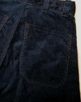 JOHN GLUCKOW (ジョン・グラッコウ)　ワークパンツ　JG63343　"Net Maker's Trousers"　コーデュロイ・ミッドナイト