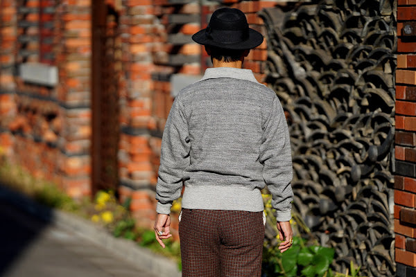 Dapper's (ダッパーズ)　ハイバックトラウザース　1600　"Classical Narrow Trousers Type Hi-Back"　ブリック/ブラック・クラシックチェック