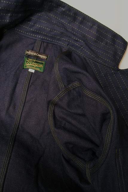DALEE'S (ダリーズ)　ショップコート　"Union.Coat (ユニオンコート)"　...1920s SHOP COAT　ダーク・ウォバッシュストライプ