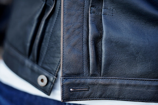 JELADO (ジェラード)　レザージャケット　JP94409　"44 Leather Jacket"　ブラック