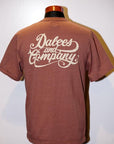 DALEE'S (ダリーズ)　半袖Tシャツ　AD22T-D　"DALEE'S"　ギュールズピンク