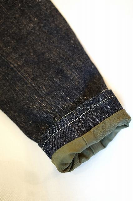 シュガーケーン×ミスターフリーダム　デニム・ピーコート　SC15425　MFSC "SURVIVAL SCHOOL" "BARNSTORMER"　インディゴデニム・ワンウォッシュ