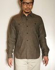 JELADO (ジェラード)　ワークシャツ　CT21112　"Naval Shirts"　スモークブラック