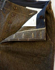 Dapper's (ダッパーズ)　ワイドワークトラウザース　1676　"Classical Army Style Wide Trousers"　オリーブブラウンサージ