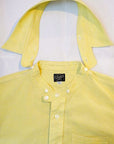 DALEE'S (ダリーズ)　長袖ドレスシャツ　"CALICO.C (キャラコ.C) with COLLER No.2"　クールイエロー
