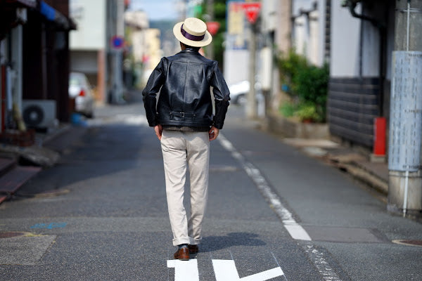 JELADO (ジェラード)　レザージャケット　JP94409　"44 Leather Jacket"　ブラック