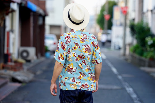 Dapper's (ダッパーズ)　パナマハット　1323　"EL SOMBRERO W-Name Panama Hat"　ナチュラル