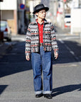 シュガーケーン×ミスターフリーダム　コーデュロイ・ウエスタンシャツ　SC28946　"MFSC "HOOPER" CORDUROY DUDE RANCHER"　レッド