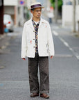 SUGAR CANE (シュガーケーン)　9oz.ツイル・ワークコート　SC15506　"1920's CARTOON WORK COAT"　ナチュラル・ワンウォッシュ