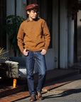 Dapper's (ダッパーズ)　レザーキャスケット　1515　"40’s Style Classic Horsehide Leather Casquette"　ブラウン