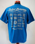 DELUXEWARE (デラックスウエア)　半袖Tシャツ　BRG-DD3B　"DELUXEWARE & DALEE'S"　ライトインディゴ