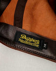 Dapper's (ダッパーズ)　レザーキャスケット　1515　"40’s Style Classic Horsehide Leather Casquette"　ブラウン