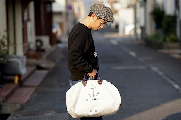 John Gluckow (ジョン・グラッコー)　セーラーズ・トランジット・バッグ　JG-B03　"Sailor's Transit Bag"　キナリ