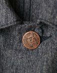 TCB (ティーシービー)　ショップコート　"Tabby's Coat"　ネイビーシャンブレー
