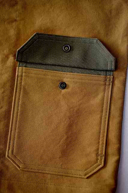 DALEE'S (ダリーズ)　ミリタリーデッキジャケット　M-221　...30s Deck Jacket　カーキ