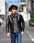 JELADO (ジェラード)　レザージャケット　JP94409　"44 Leather Jacket"　ブラック