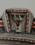 Dapper's (ダッパーズ)　ブランケットジャケット　1366　"Native Pattern Blanket A-1 Style Jacket"　ライトグレー/ブラック