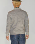 DALEE'S (ダリーズ)　Vネック・スウェット　"Antique.SW (アンティークスウェット)"　...10s Antique Sweat Shirt　ラフ杢グレー
