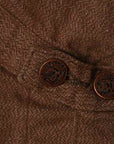 TCB (ティーシービー)　カバーオール　"Tabby's Jacket"　ブラウンデニム