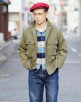 JELADO (ジェラード)　フィールドジャケット　CT03443　"CM43 HBT Field Jacket"　オリーブ