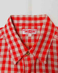 JELADO (ジェラード)　長袖ワークシャツ　JP51104　"Railroader Shirts (レイルローダーシャツ)"　レッド
