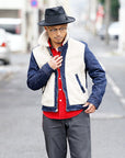 Dapper's (ダッパーズ)　クラシカルワイドブリムハット　1221　"Classic Rabbit Fur Hat"　ブラック