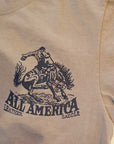 DELUXEWARE/半袖Tシャツ/DLT-25/LEATHER & SADDLE/アッシュグレー