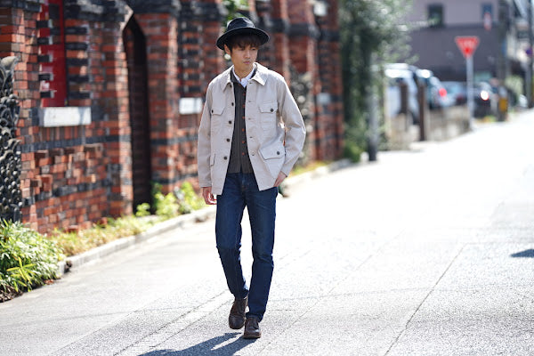 JELADO (ジェラード)　ワークシャツ　JP94113　"Smoker Shirt (スモーカーシャツ)"　ホワイト