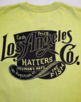 DELUXEWARE (デラックスウエア)　半袖Tシャツ　SDL-2203　"LOSANGELES"　SP.グリーン