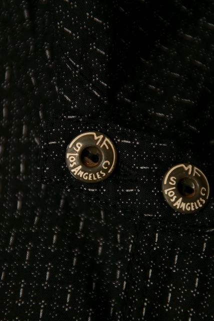 SUGAR CANE (シュガーケーン)×MISTER FREEDOM (ミスターフリーダム)　長袖ワークシャツ　SC27952　"NIXON SHIRT"　ブラック・ワンウォッシュ