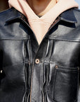 JELADO (ジェラード)　レザージャケット　JP94409　"44 Leather Jacket"　ブラック