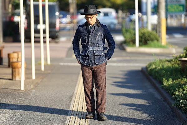 JELADO (ジェラード)　デニム・モーターサイクルジャケット　JAGB-1401　"SPEEDWAY COAT"　インディゴ