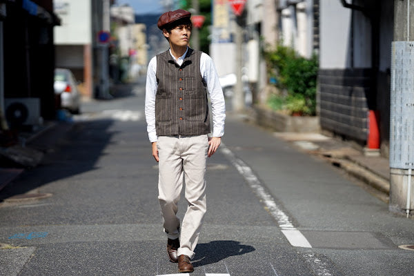 DALEE'S (ダリーズ)　スリムトラウザー　"Truman NW (トルマンNW)"　...30s SLIM TROUSER　スワローベージュ