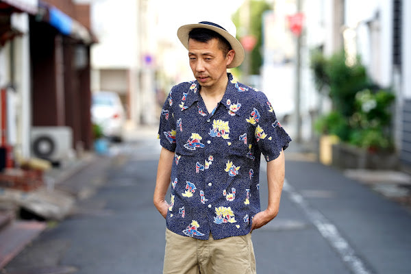 Dapper's (ダッパーズ)　パナマハット　1323　"EL SOMBRERO W-Name Panama Hat"　ナチュラル