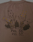 DALEE'S (ダリーズ)　半袖Tシャツ　AD20T-B　"OLD.POKER"　ライラグレー