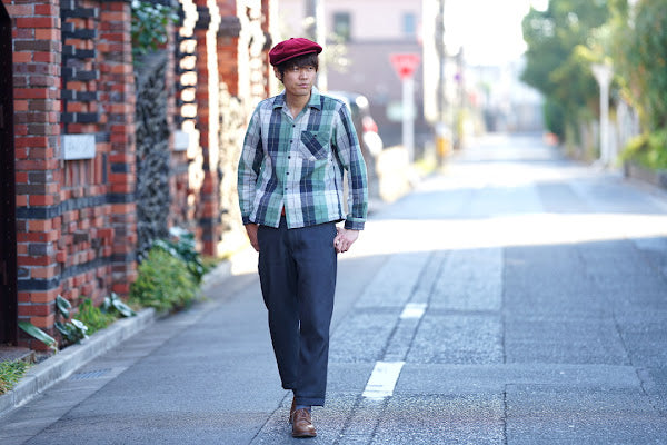 ADJUSTABLE COSTUME (アジャスタブルコスチューム)　キャスケット　AC-097　"20's Style Casquette"　ワイン