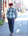 ADJUSTABLE COSTUME (アジャスタブルコスチューム)　キャスケット　AC-097　"20's Style Casquette"　ワイン