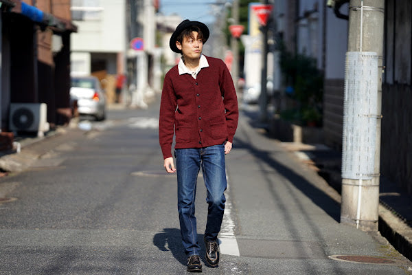 Dapper's (ダッパーズ)　クラシカルワイドブリムハット　1221　"Classic Rabbit Fur Hat"　ブラック