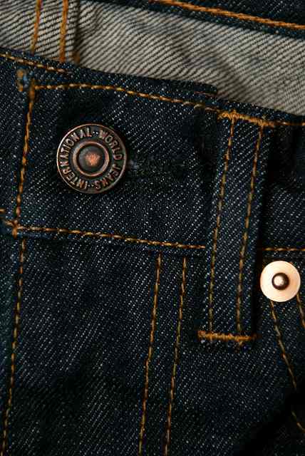 TCB (ティーシービー)　ジーンズ　"Pre-shrunk jeans (type 505)"　インディゴ・ワンウォッシュ