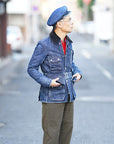 JELADO (ジェラード)　デニム・モーターサイクルジャケット　JAGB-1401　"SPEEDWAY COAT"　インディゴ