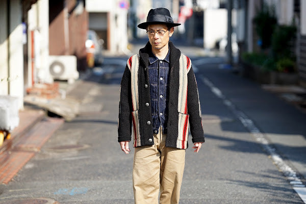 Dapper's (ダッパーズ)　クラシカルワイドブリムハット　1221　"Classic Rabbit Fur Hat"　ブラック